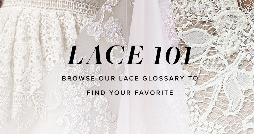 7 Types of Lace to Know While Shopping for a Wedding Gown Image